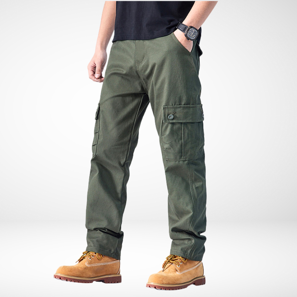 COBALT S1 กางเกงคาร์โก้ 6 กระเป๋า ผ้าคอตตอน ผ้าหนา ไซส์ 28-44 นิ้ว