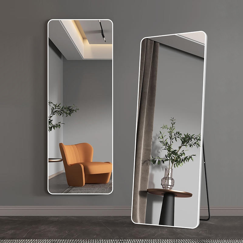 TiTa กระจก กระจกเต็มตัว ชนิดตั้งพื้น/ติดผนัง พร้อมขาตั้ง การชดเชยความเสียหายของ ฟรีค่าชดเชยกรณีเกิดความเสียหาย - รูปที่ 5