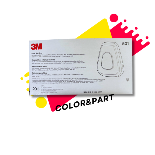 3M ฝาครอบแผ่นกรองฝุ่นละออง