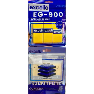 ขวัญใจสายหนึบ #กริปพันด้าม EXCELLA Eg-900 #พันด้ามไม้แบด *New Package ใช้แล้ว มั่นใจ