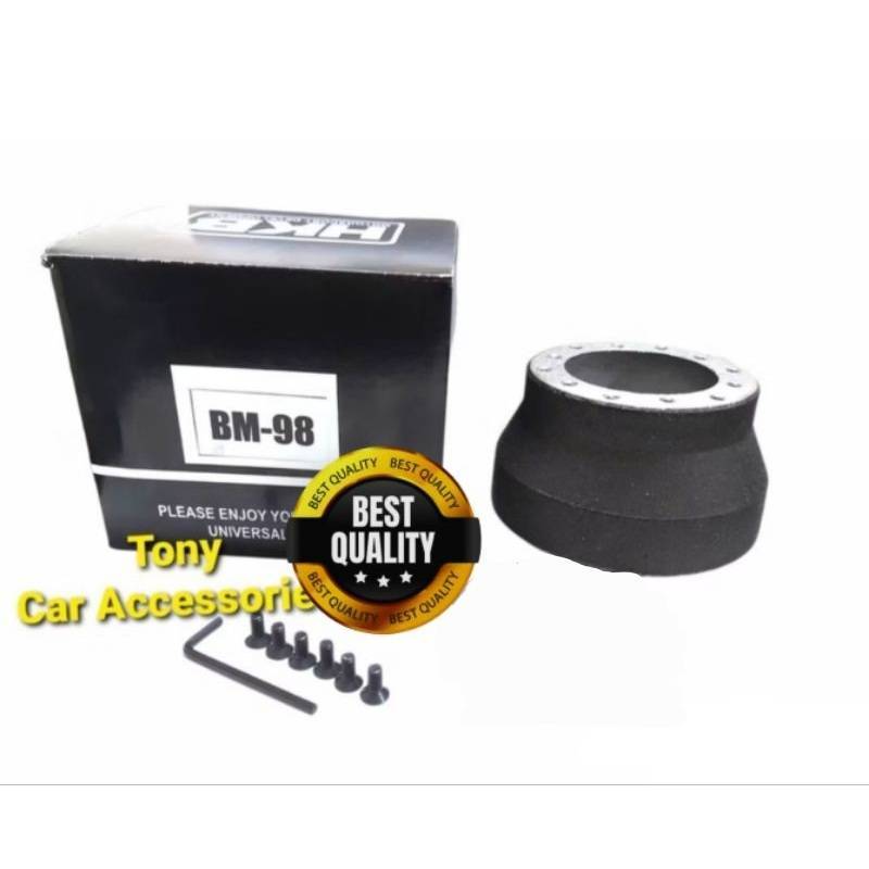 คอพวงมาลัยแต่ง BM-98 สำหรับรถรุ่น E36 ซีรีส์ 3 (มี AIRBAG),318i, 325i, E34 ซีรีส์ 5 (มี AIRBAG)