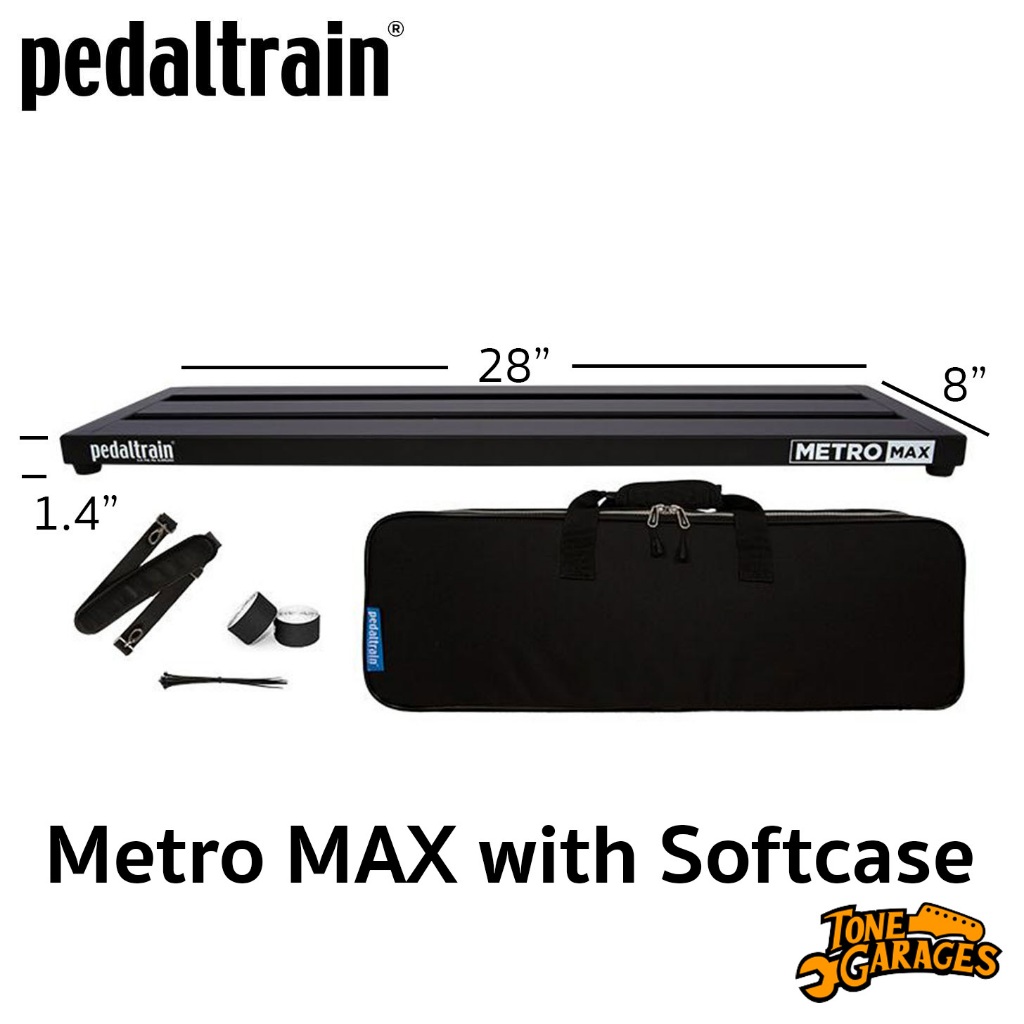 Pedaltrain Metro MAX with Softcase Pedalboard บอร์ดเอฟเฟคพร้อมซอฟต์เคส