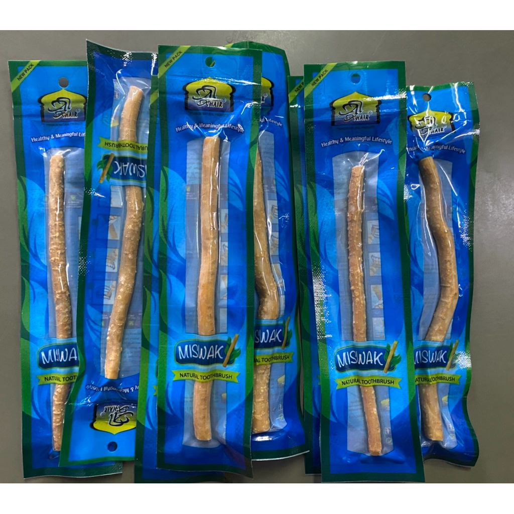 มิสวากขาว ขนาด 6 นิ้ว Miswak Al-Khair