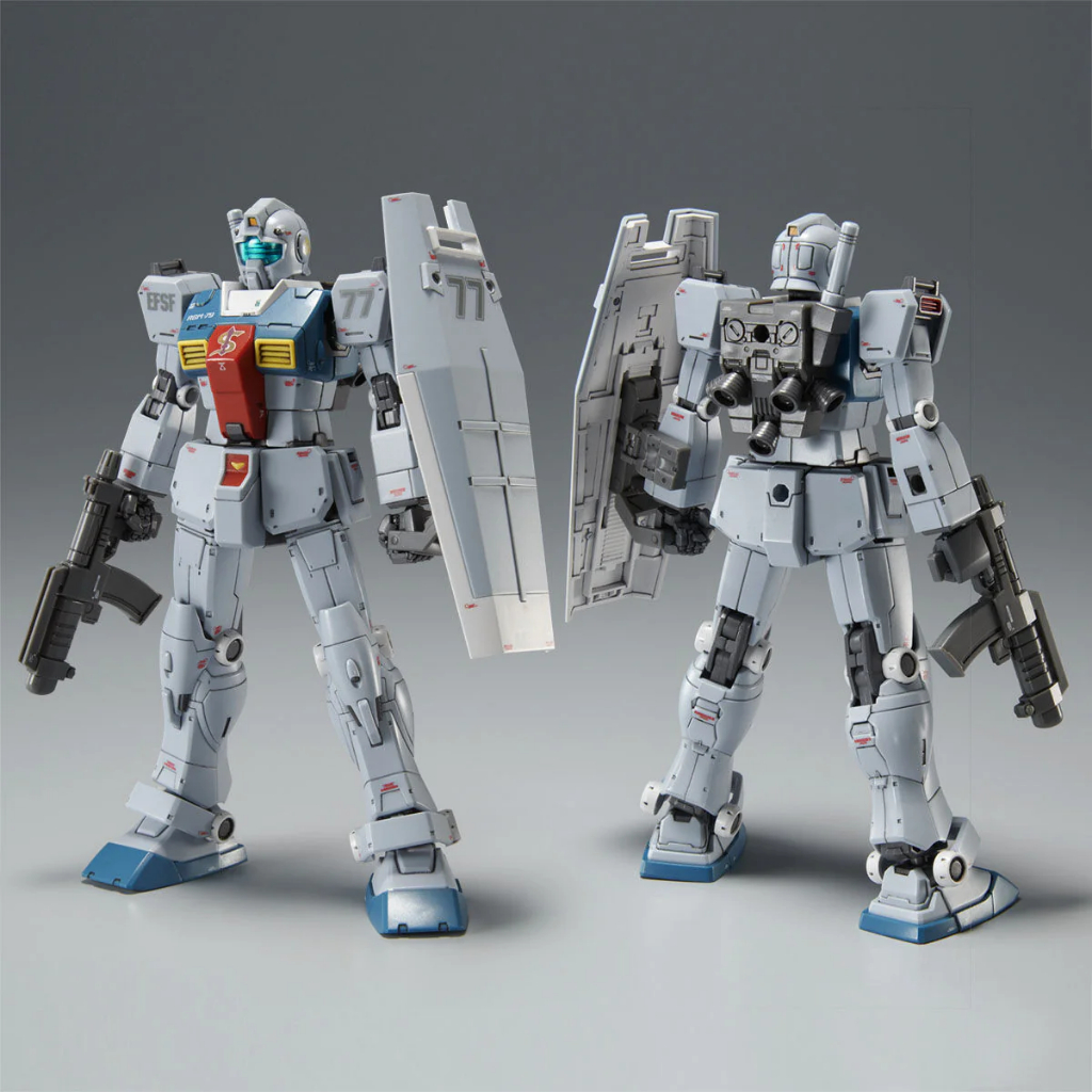 P-Bandai (HG) RGM-79 GM Sleggar Custom (Gundam Model Kits)