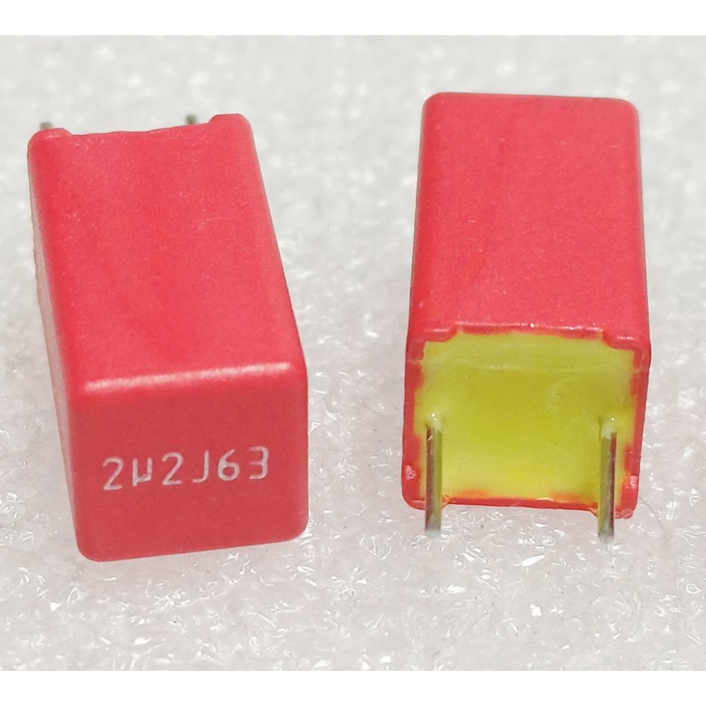 WIMA MKS-2 2.2uf 63v Metallized Polyester Capacitor ตัวเก็บประจุ คาปาซิเตอร์