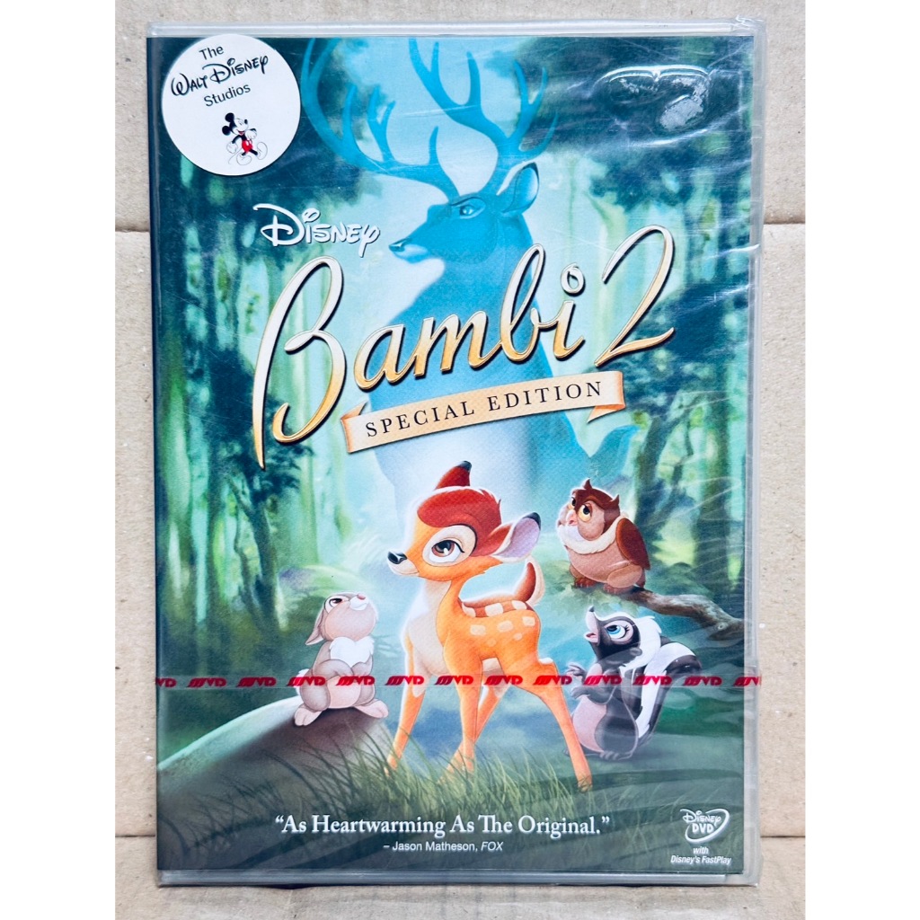 DVD : Bambi 2 (2006) กวางน้อย...แบมบี้ 2 " Disney Animation Cartoon การ์ตูนดิสนีย์ "
