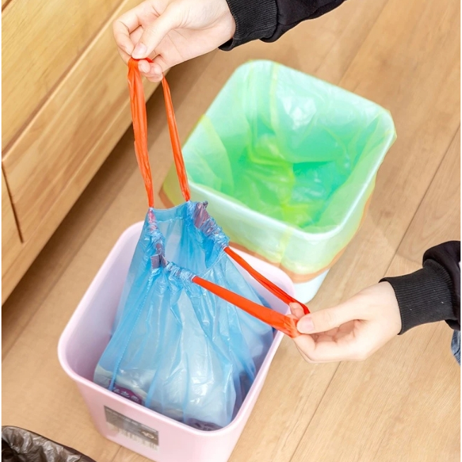 ถุงขยะ พกพา ใช้ง่าย ถุงขยะแบบม้วน - รูปที่ 6