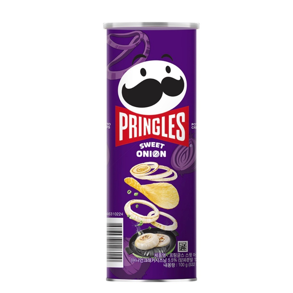 (ได้1 กป) ใหม่!!! พริงเกิลส์ สวีท ออเนี่ยน 100ก.PRINGLES SWEET ONION 100 G.