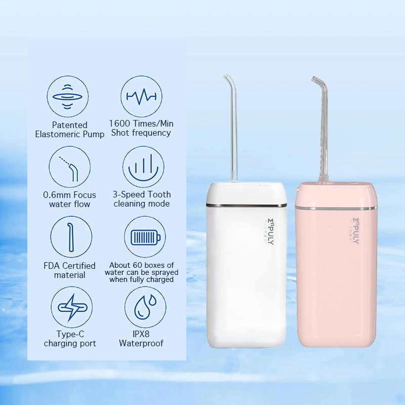 ENPULY M6 Plus Oral Irrigator Water Flosser เครื่องกำจัดสิ่งสกปรกในช่องปาก 140 Psi กันน้ำ IPX8 140ML - รูปที่ 3