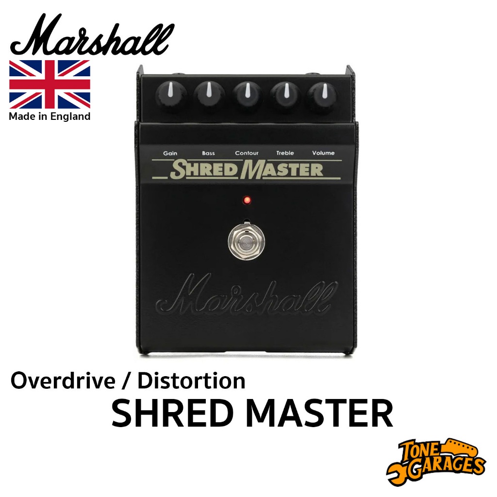 Marshall ShredMaster Overdrive/Distortion Pedal เอฟเฟคกีต้าร์