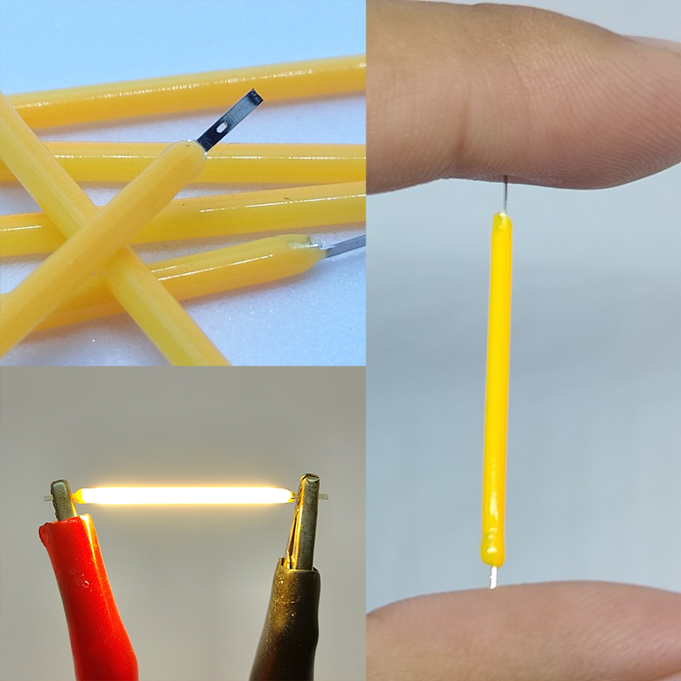 หลอดไฟ filament  COB LED 3V หลอดไฟสำหรับโคมไฟDIY