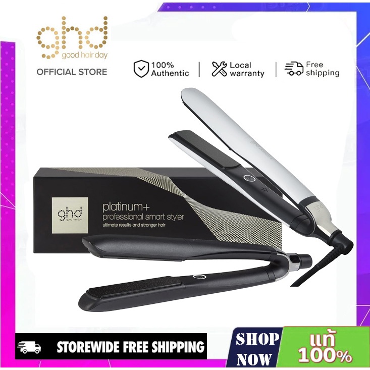 GHD Platinum+ Styler-1" Flat Iron Hair Straightener, Professional Ceramic Hair Styling Tool