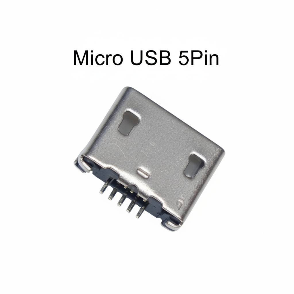 ตูดชาร์จมือถือ Micro USB (5Pin) ใช้งานได้หลายรุ่น #064