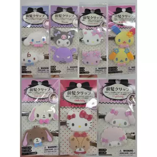 พร้อมส่ง!! กิ๊บSANRIO แท้ รุ่นใหม่ กิ๊บกำมะหยี่ น่ารักสุด ต้องมี! ซานรีโอ้ ของแท้จากญี่ปุ่น