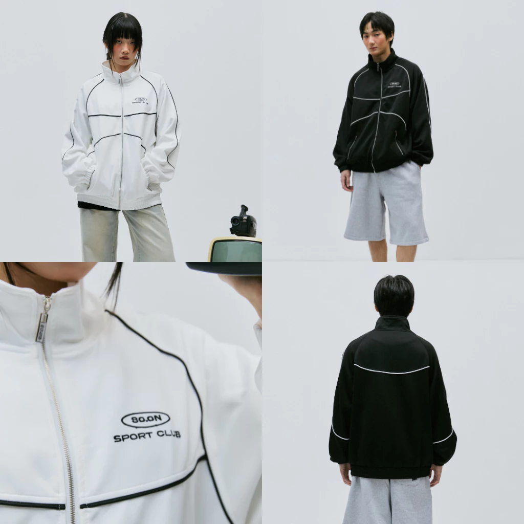 SO.ON : Sport Jackets เสื้อแจ็คเก็ต มีซิป รุ่น Boxing Jacket