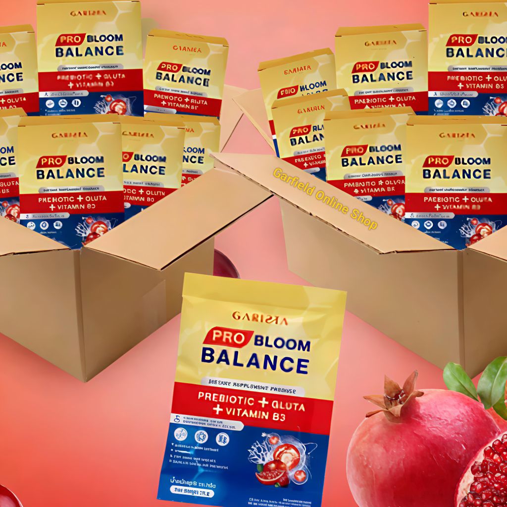 Garista Pro boom balance การิสต้า ผลิตภัณฑ์เสริมอาหาร โปรบลูม บาลานซ์ 15กรัม (1กล่อง7ซอง) 

