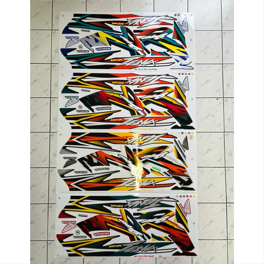 สติ๊กเกอร์ Tena RS ปี2002 สติ๊กเกอร์ เทน่า RS ปี2002