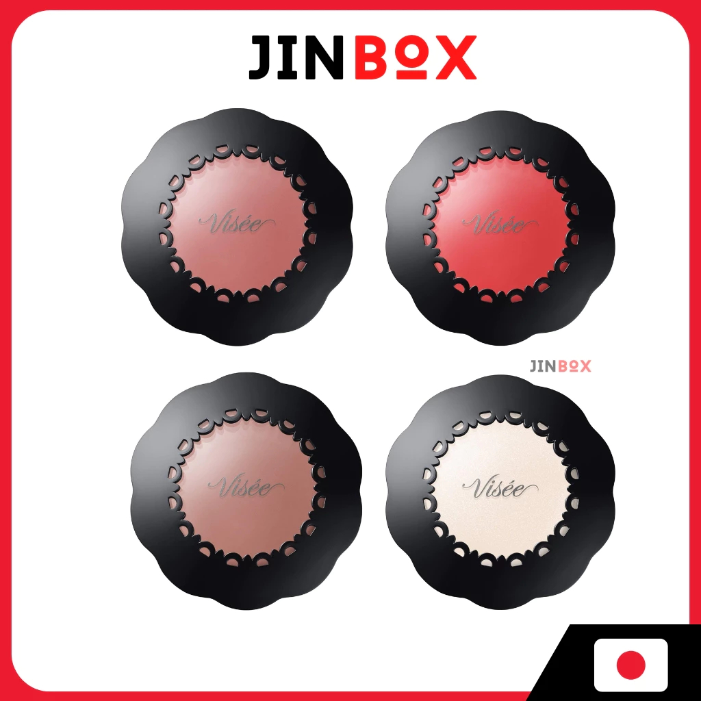 [ส่งตรงจากประเทศญี่ปุ่น] Kose VISEE LIP & CHEEK CREAM N (4 สี) 5.5g