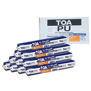 TOA PU Sealant ซิลิโคลนโพลียูริเทรน สีขาว , สีเทา ขนาด 310ml. [ยกลัง 12หลอด] / 600ml.[ยกลัง 20หลอด] TTR Store