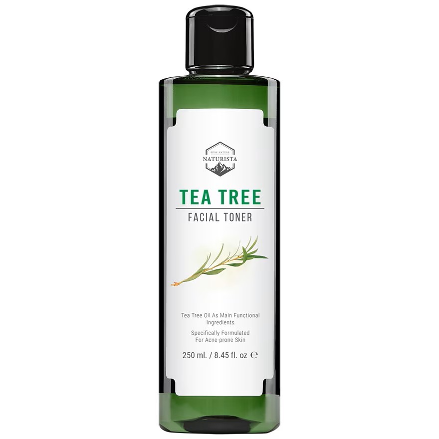 NATURISTA TEA TREE FACIAL TONER 250 ML. โทนเนอร์ทีทรี ทำความสะอาดสิ่งตกค้างบนใบหน้า