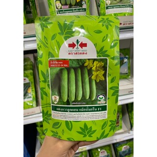 แตงกวาลูกผสม แม็กนั่มกรีน 100 กรัม ศรแดง