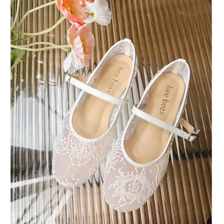 รองเท้าตาข่ายปักเลื่อมรหัสN-03แต่งสายคาดเข็มขัดทรงสวยใส่สบายตาข่ายระบายอากาศได้ดีพร้อมส่งในไทย