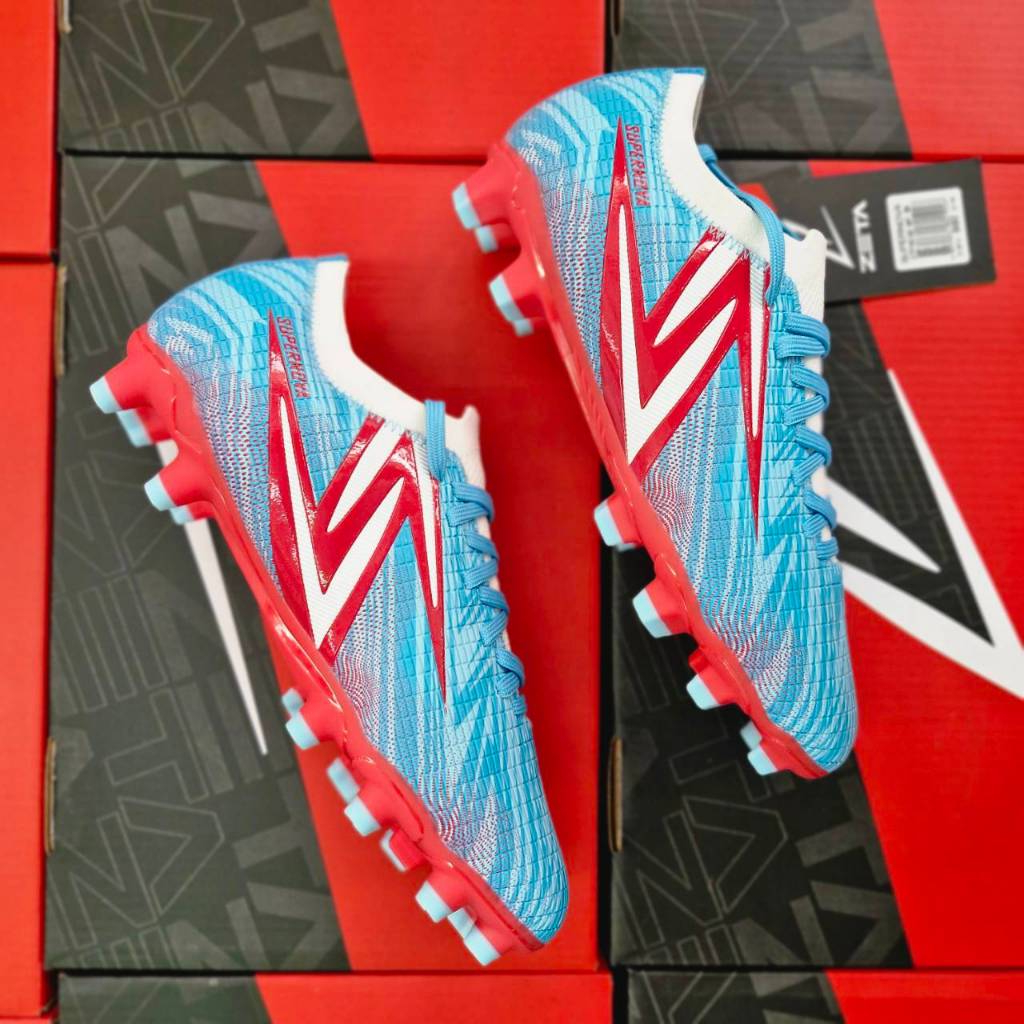 ZETA รองเท้าฟุตบอลรองเท้าสตั๊ด SUPERNOVA หนังสังเคราะห์เกรดพรีเมียม ไซส์ 38-44 พร้อมส่ง