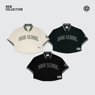 Highschool Sports Collection 2025 Crop baseball เสื้อเบสบอลครอป - OTG24571