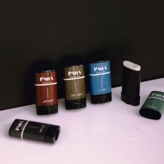 น้ำหอมสติ๊กพัตตรา สำหรับผู้ชาย🖤PATTA PERFUME STICK ขนาด15กรัม •น้ำหอมแห้ง น้ำหอมทา บาล์มน้ำหอม