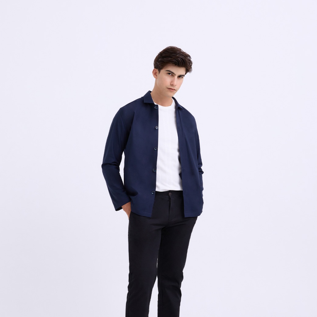 Khaki Bros. - คาคิบรอส - Jacket Shirt - เสื้อแจ็คเก็ต - KM25J004