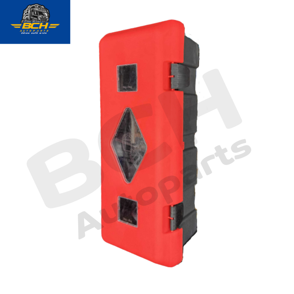 กล่องใส่ถังดับเพลิง รถบรรทุก รถพ่วง  พลาสติกคุณภาพสูง แข็งแรงทนทาน มาตรฐานยุโรป - รูปที่ 2