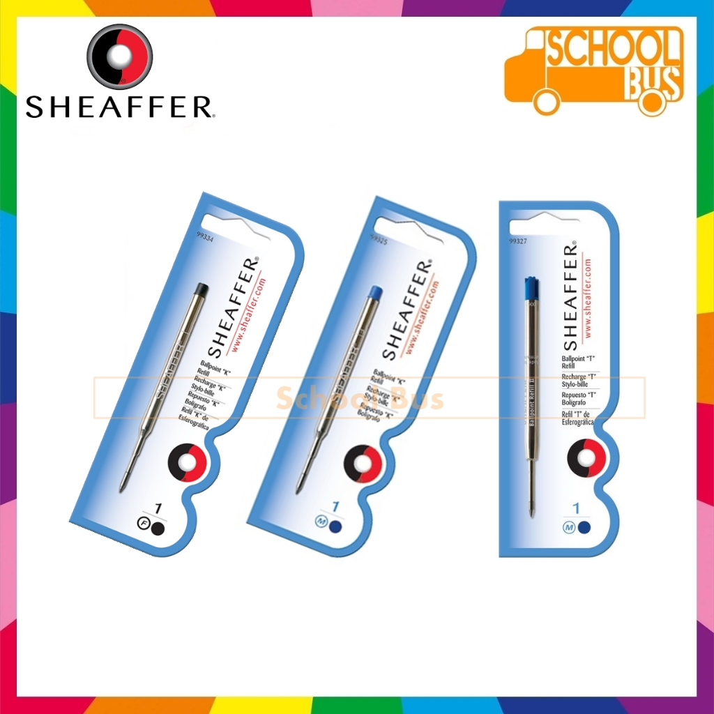 ไส้ปากกา ลูกลื่น Sheaffer Ballpoint refill เชฟเฟอร์ 99324 99325 99334 99335 99327 สินค้าค้างสต็อค แกะลองไส้ก่อนส่ง แท้