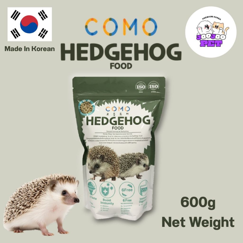 อาหารเม่นแคระ COMO Hedgehog Food นำเข้าจากเกาหลี 100% 600g