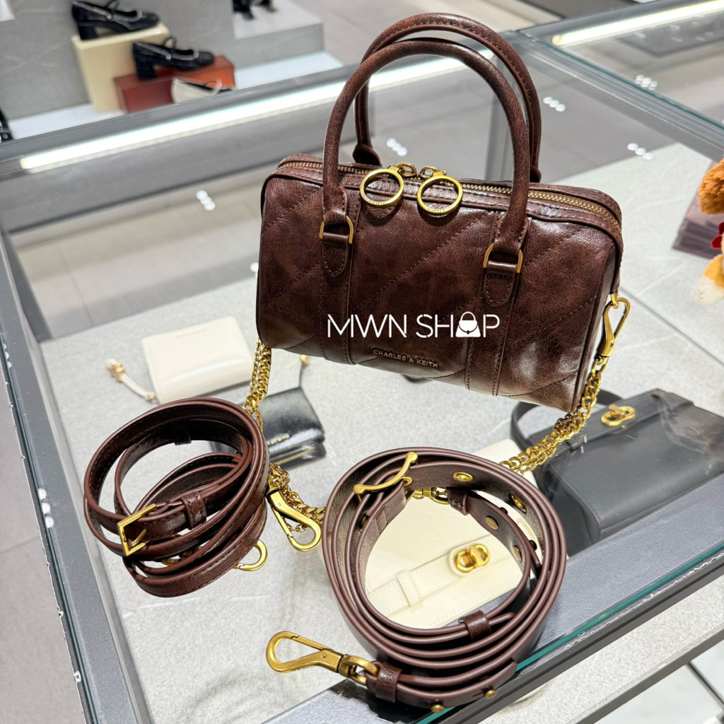 Charles&keith กระเป๋าสะพายข้าง Philomena มีโค้ดลด30% รูปที่ 2