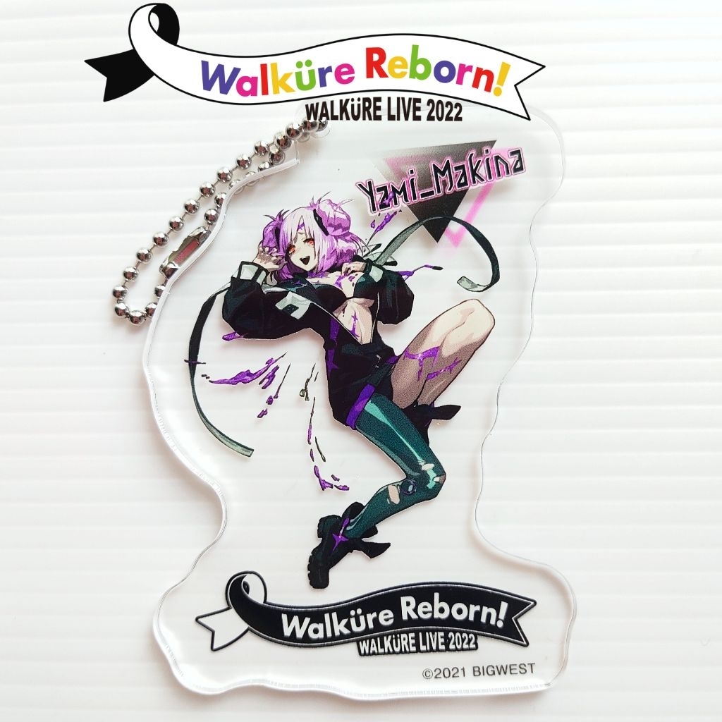 พวงกุญแจ อะคริลิค Yami Makina Walküre Reborn LIVE 2022 เกม การ์ตูน อนิเมะ มังงะ ญี่ปุ่นมือสอง
