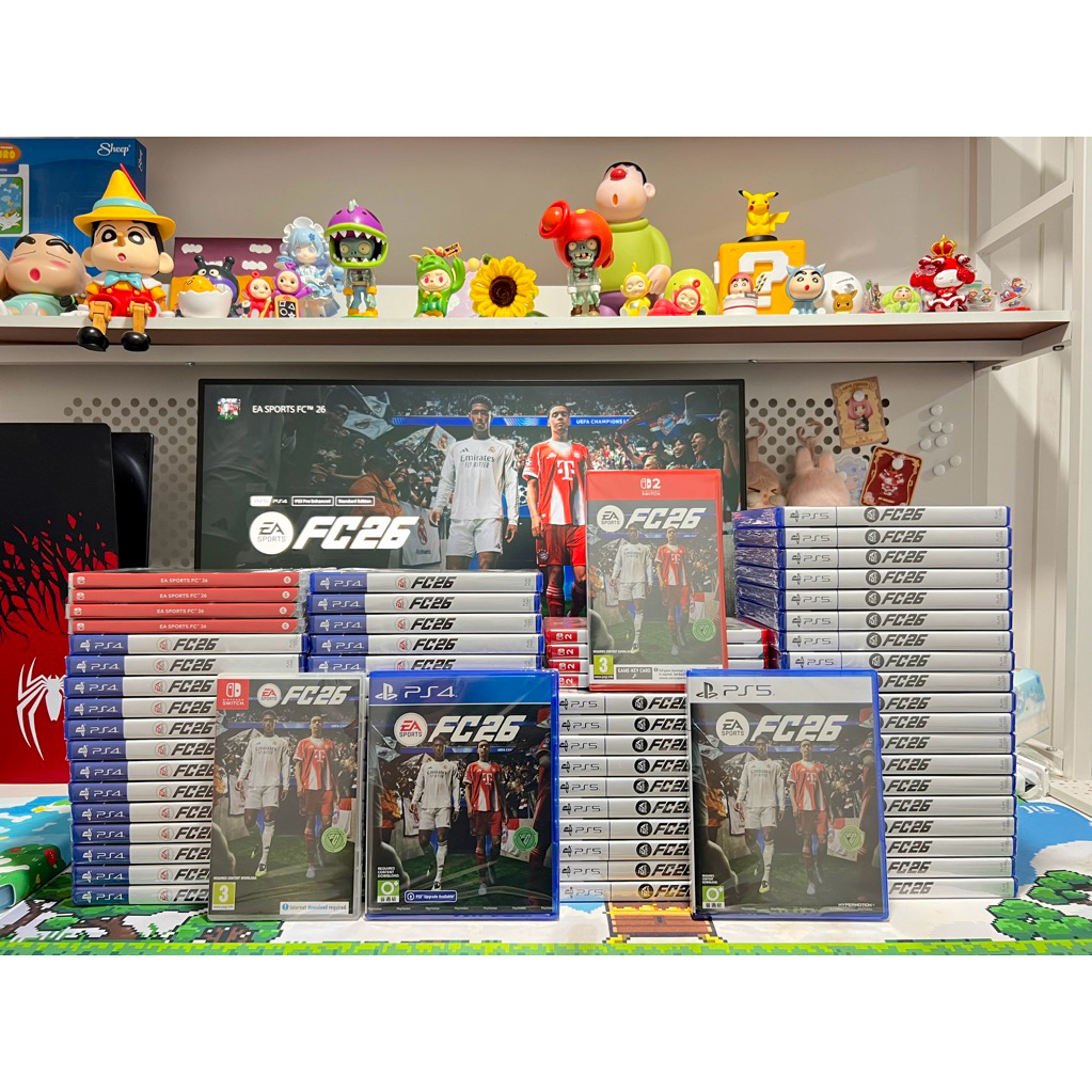 FC26 มือ 1 PS4/PS5/Nintendo Switch 1/2 คนเล่นเยอะมากๆ