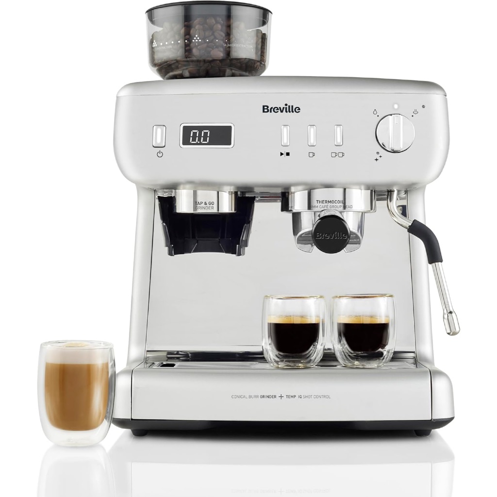 Breville Barista Max+ เครื่องชงกาแฟ Espresso | Latte & Cappuccino Coffee Machine | Intelligent Grind