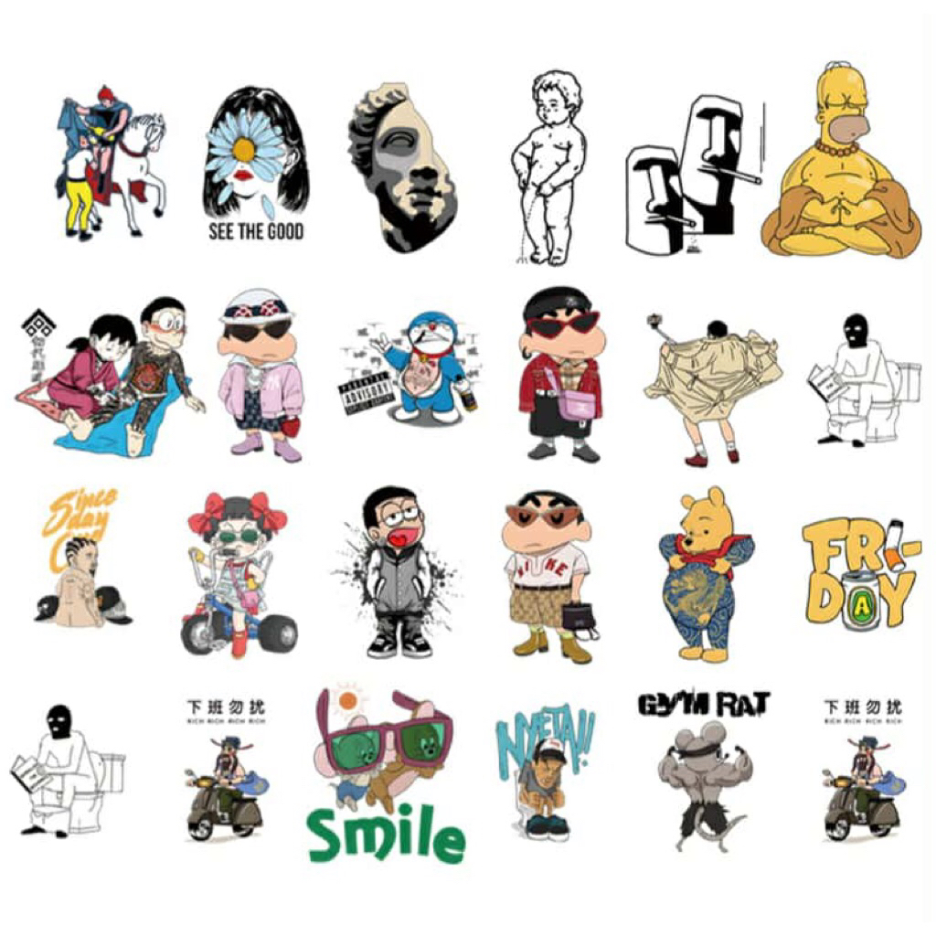 603*สติ๊กเกอร์การ์ตูนสติ๊กเกอร์โลโก้รีดร้อนติดเสื้อ ตัวรีดร้อนติดเสื้อ ติดกระเป๋า ติดผ้าได้หลายชนิด