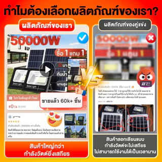 ราคาที่ดีที่สุดในตลาด【รับประกัน30ปี】ไฟโซล่าเซลล์ กันน้ำกลางแจ้ง ป้องกันฟ้าผ่า Solar light สว่างอัตโนมัติเมื่อฟ้ามืด