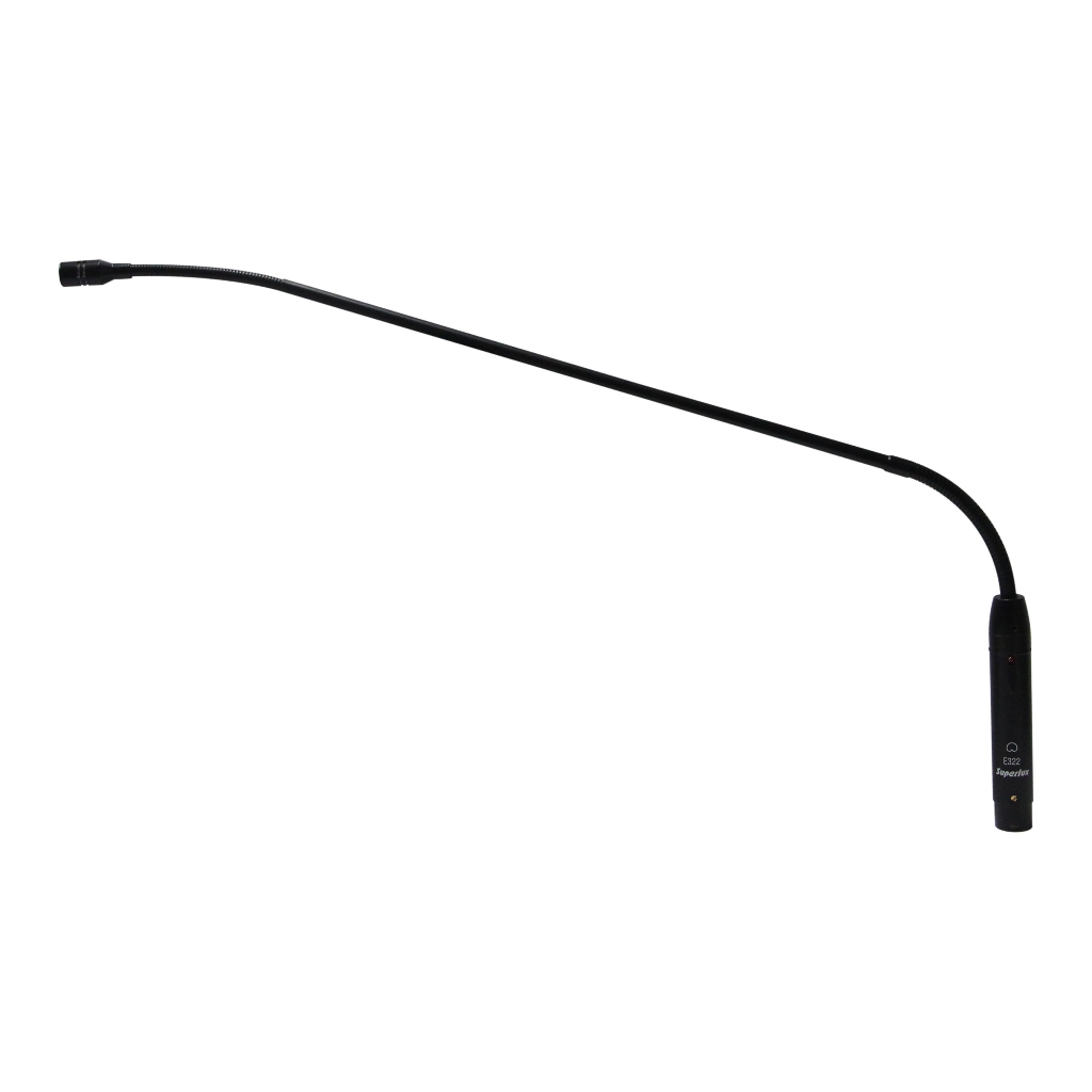 SUPERLUX ไมโครโฟนคออ่อน 61.5cm. E322LBS งอได้ 2 ช่วง