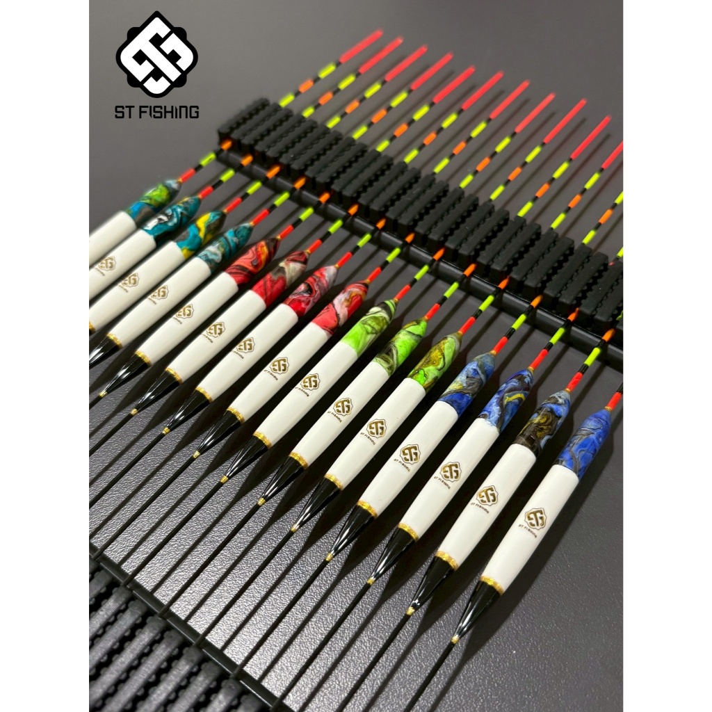 ทุ่นขนนก สำหรับงานตกลอย สายการบิน ST Fishing  BY : แจ็ค ไซเล็น (คละสี)