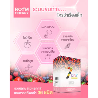 ROOM FIBERRY รูม ไฟเบอร์รี่ ช่วยปรับสมดุลเพื่อการขับถ่ายที่ดี