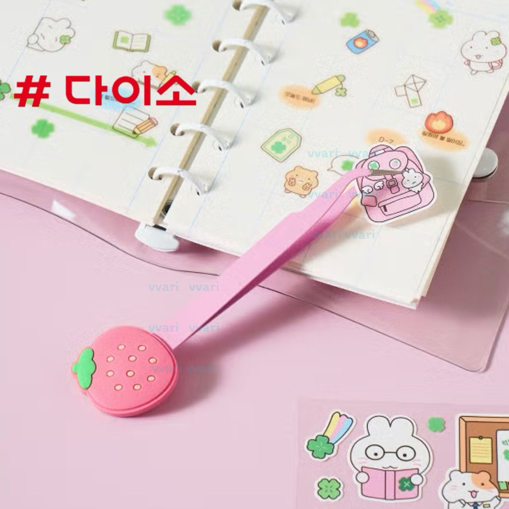 Daiso Korea แหนบ คีบ ดึง สติ๊กเกอร์ ไดโซะ เกาหลี ราคา ถูกที่สุด ดีลบีเคเค แกลเลอรีภาพที่ 2