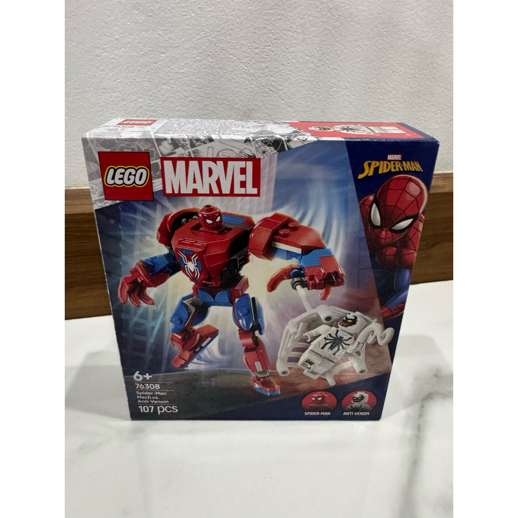 LEGO Super Heroes Marvel 76308 Spider-Man Mech vs. Anti-Venom