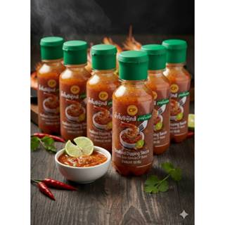 EX มิ.ย 69 ซีฟู๊ด (5 ขวด) น้ำจิ้ม​ซี​ฟู้ด CP สูตรมะนาว 160กร…