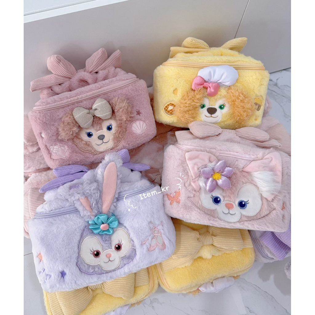 ♡พร้อมส่ง♡ กระเป๋าเครื่องสำอาง Duffy&friends ลิขสิทธิ์ Disneyland Shanghai