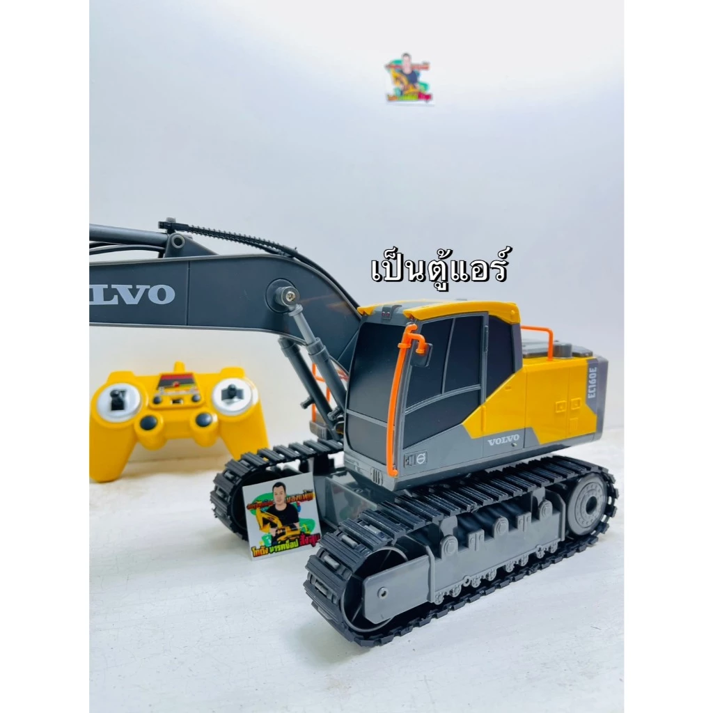 Volvo รถแม็กโคร วอลโว่ มินิ บังคับ คันใหญ่ 1:26 ขนาด 12x16x35 Cm ควบคุมได้สมจริง สำหรับผู้ชื่นชอบรถโมเดลคลาสสิก thumbnail 4