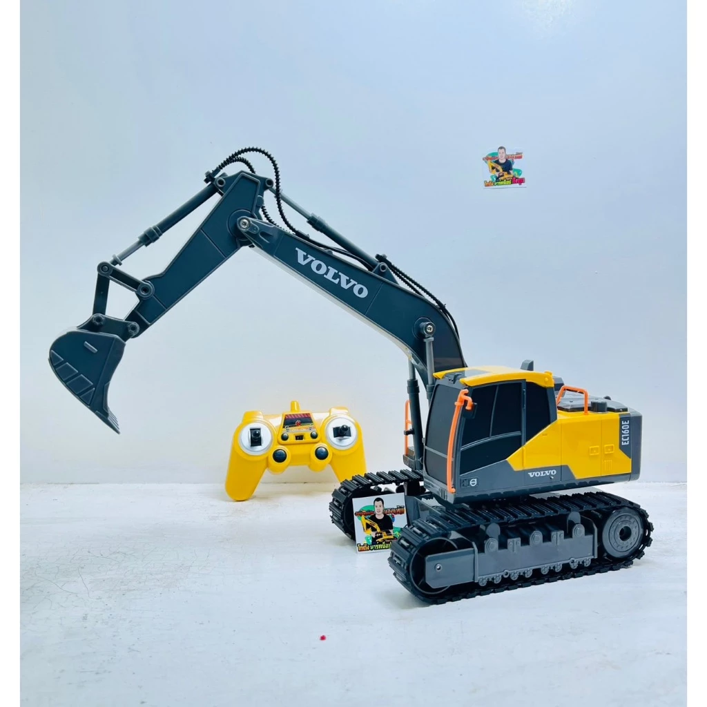 Volvo รถแม็กโคร วอลโว่ มินิ บังคับ คันใหญ่ 1:26 ขนาด 12x16x35 Cm ควบคุมได้สมจริง สำหรับผู้ชื่นชอบรถโมเดลคลาสสิก thumbnail 8