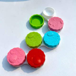 ตลับคอนแทคเลนส์ Anti-Bacteria (คละสี)