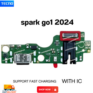 แพรชาร์จ Tecno Spark Go1 2024 ตูดชาร์จ/ไมค์/สมอ อะไหล่มือถือ…